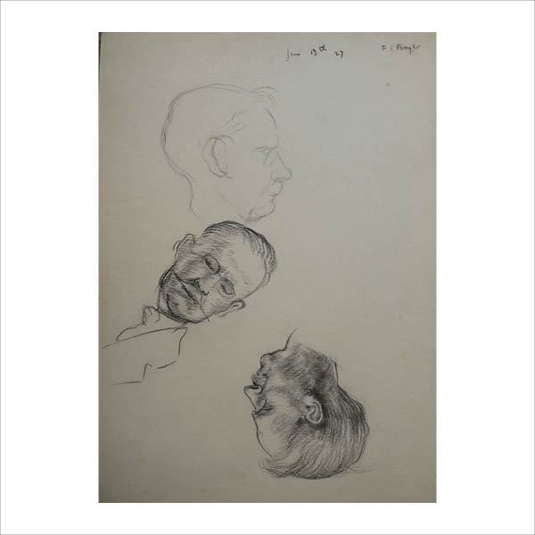 Three Studies of Stuart’s father Gordon