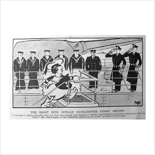Daily Herald Donald Duck Cooper