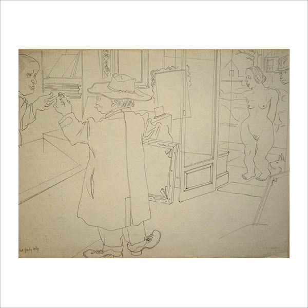 Artist in Gallery
