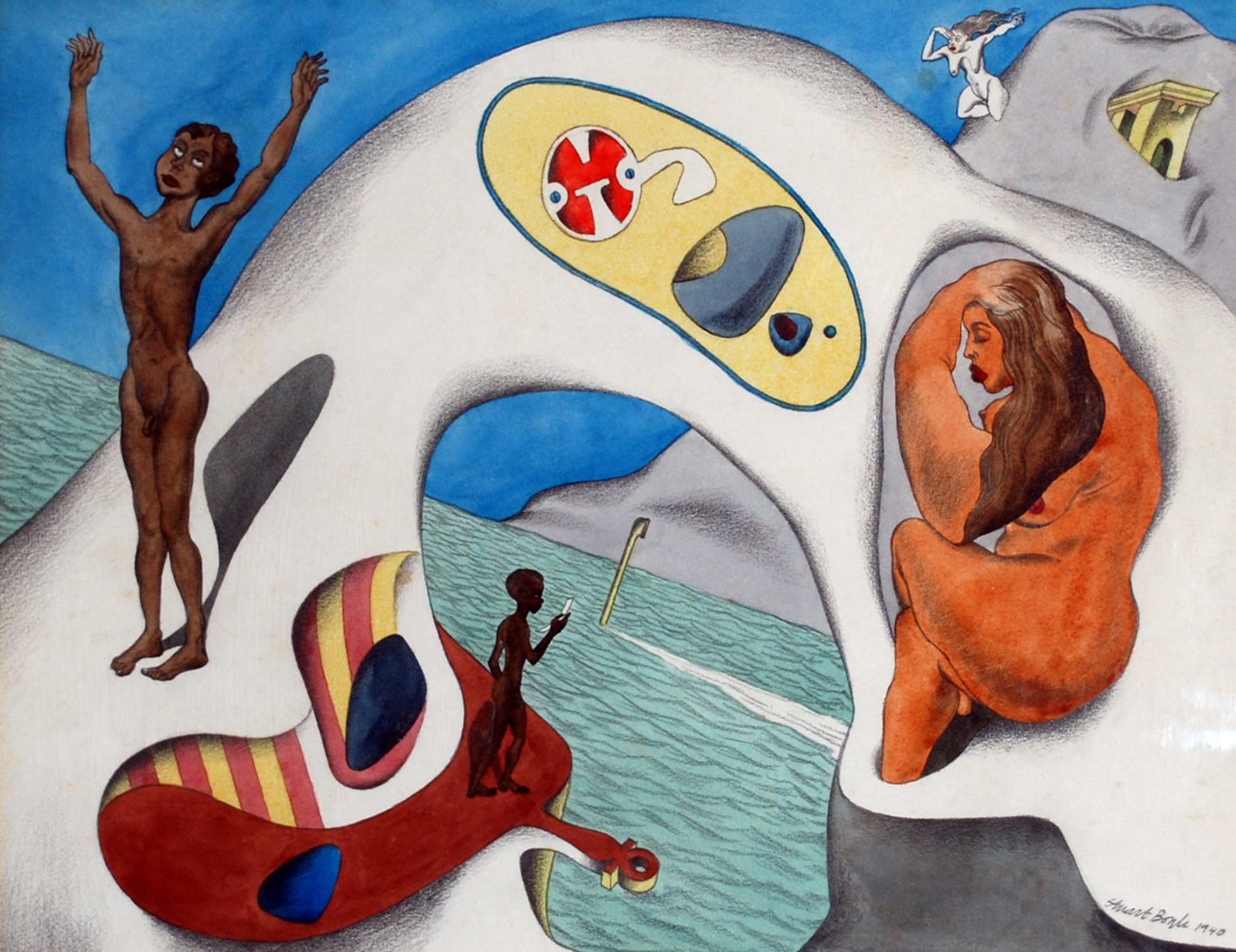 1940_2_Figures-by-Sea