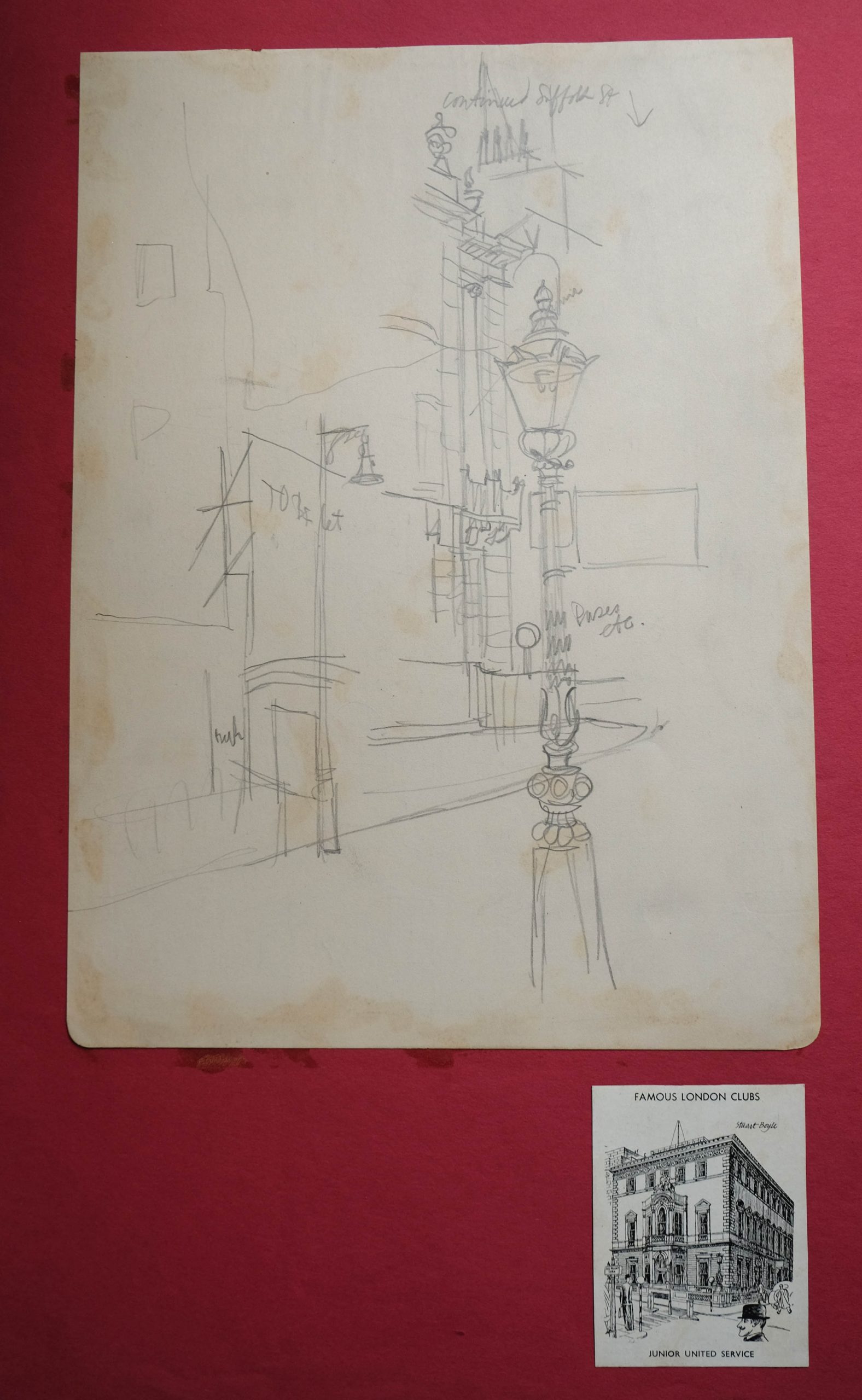 1950_25_Famous-London-Clubs-series-sketch-of-Junior-United-Service