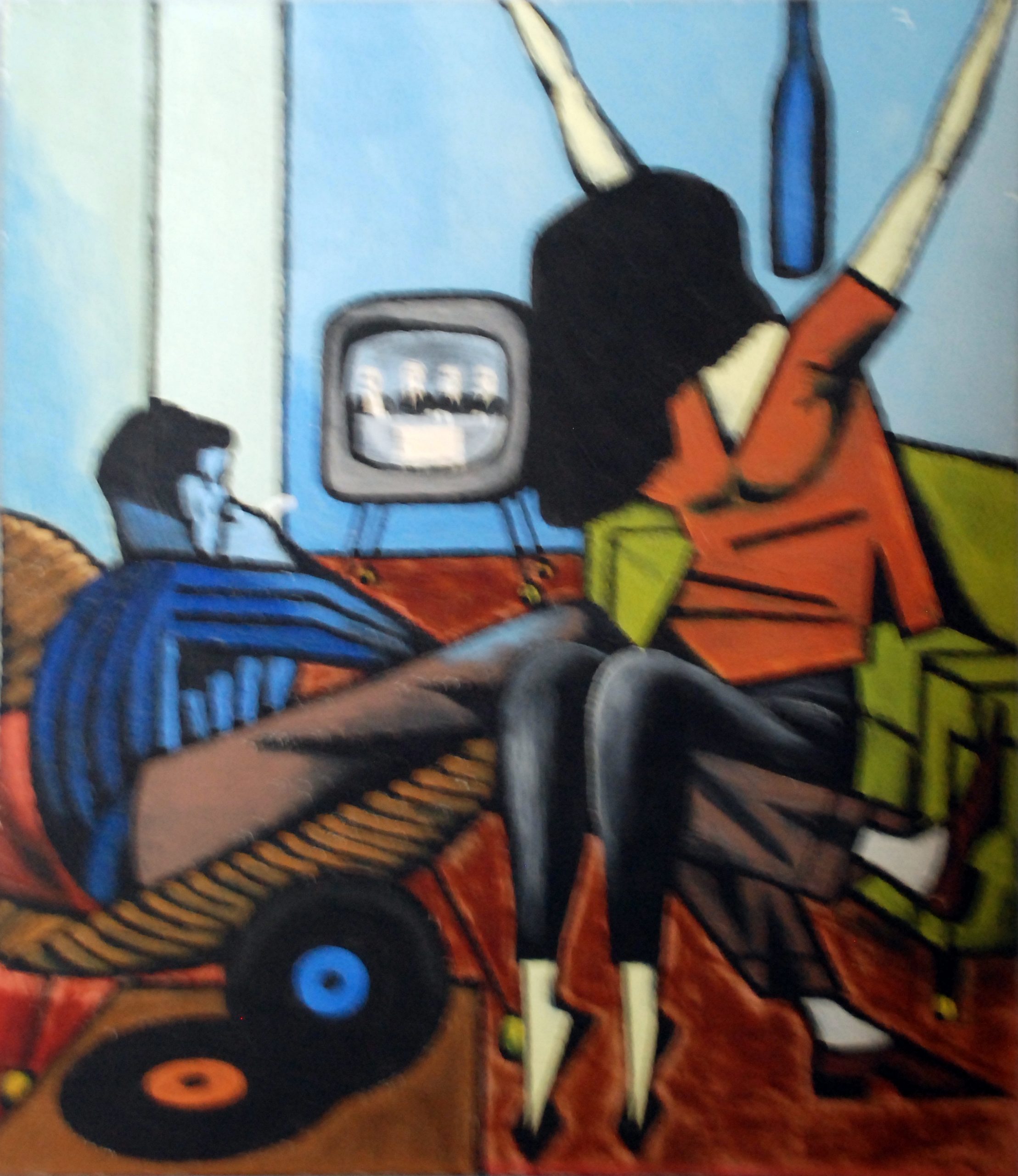 1960_11_Couple-watcing-TV