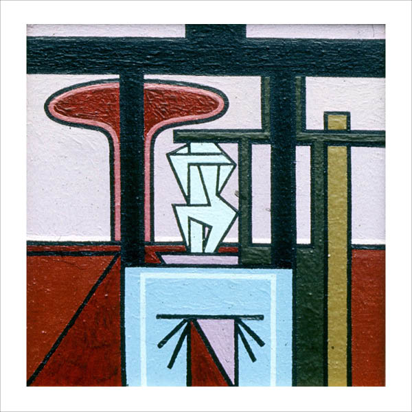 Two Small Abstract Figures