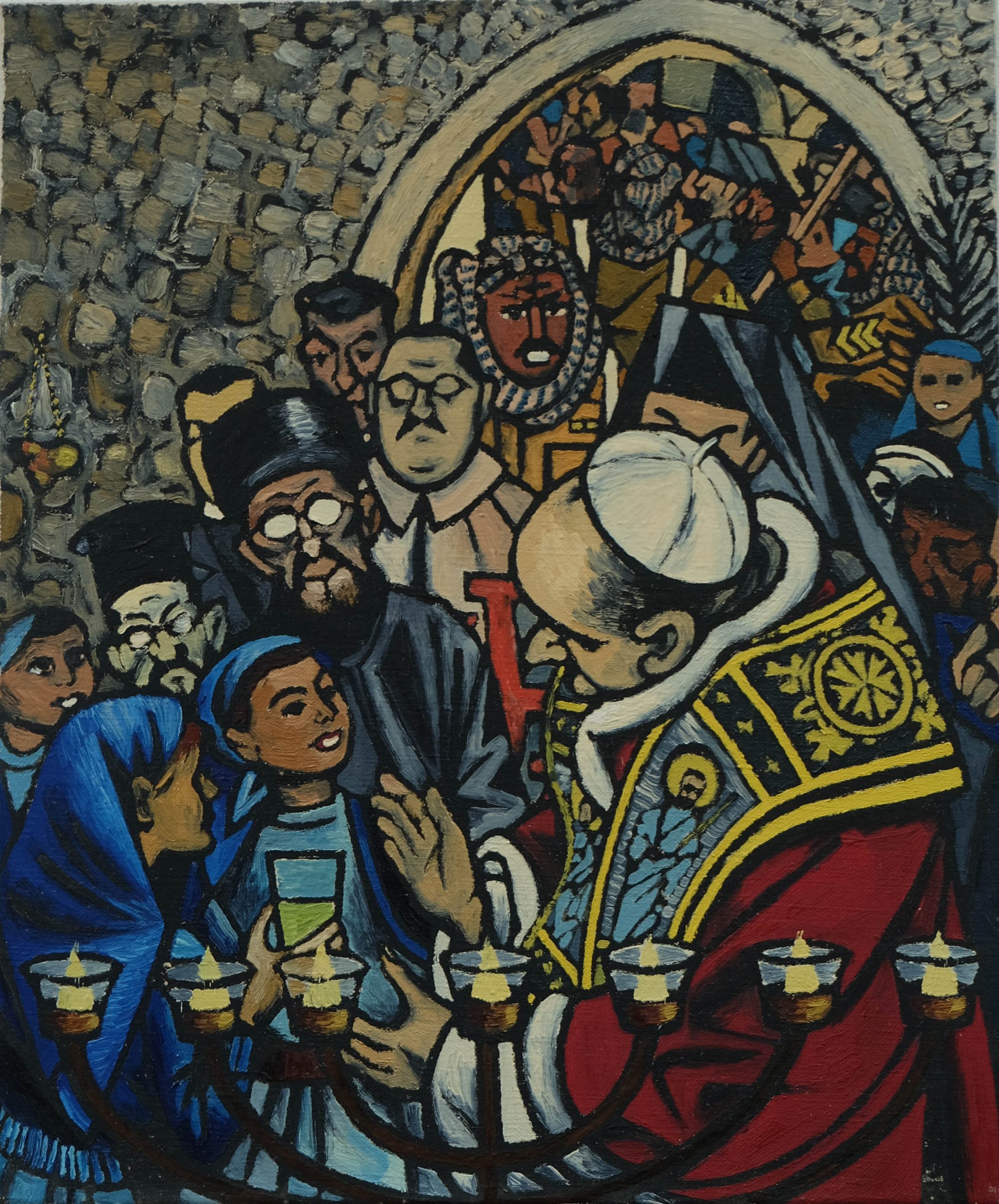 1960_30_Pope-blessing-Nuns