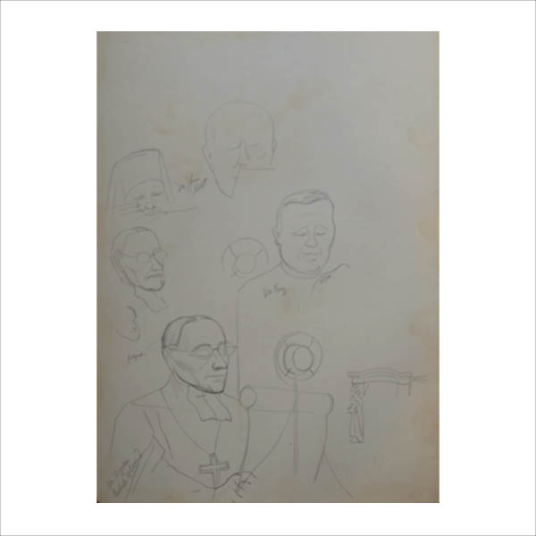 Sketches of priests