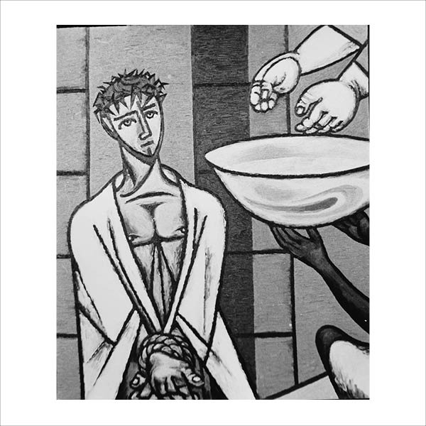 Stations of the Cross Painting 1