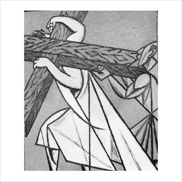 Stations of the Cross Painting 3