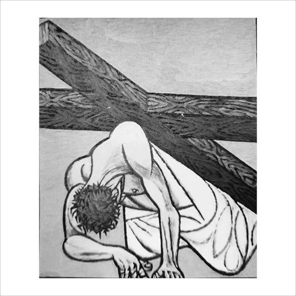 Stations of the Cross Painting 2