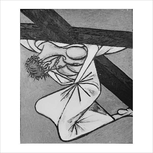 Stations of the Cross Painting 4