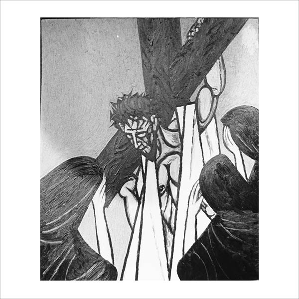 Stations of the Cross Painting 6