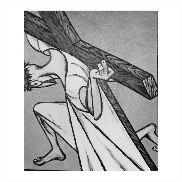 Stations of the Cross Painting 7
