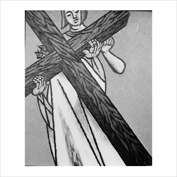 Stations of the Cross Painting 8