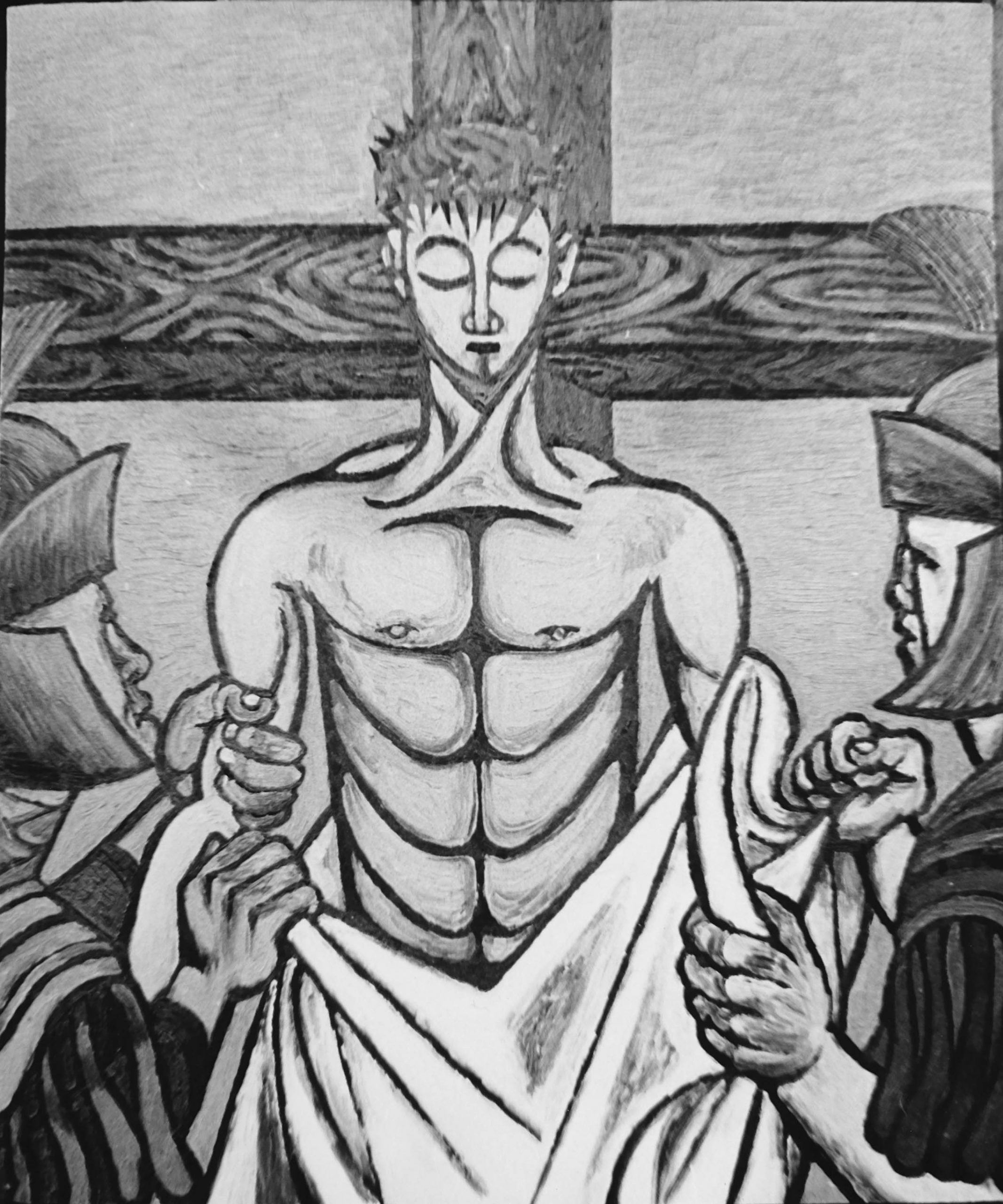 1960_69_Stations-of-the-Cross-Painting-9