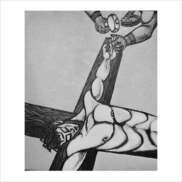 Stations of the Cross Painting 10