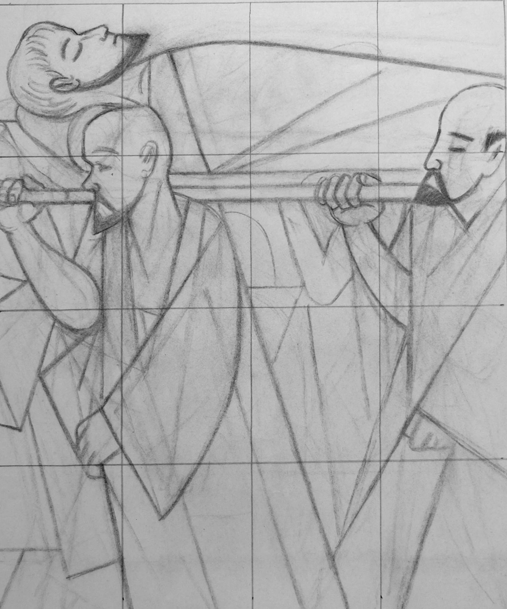 1960_77_Stations-of-the-Cross-Drawing-14