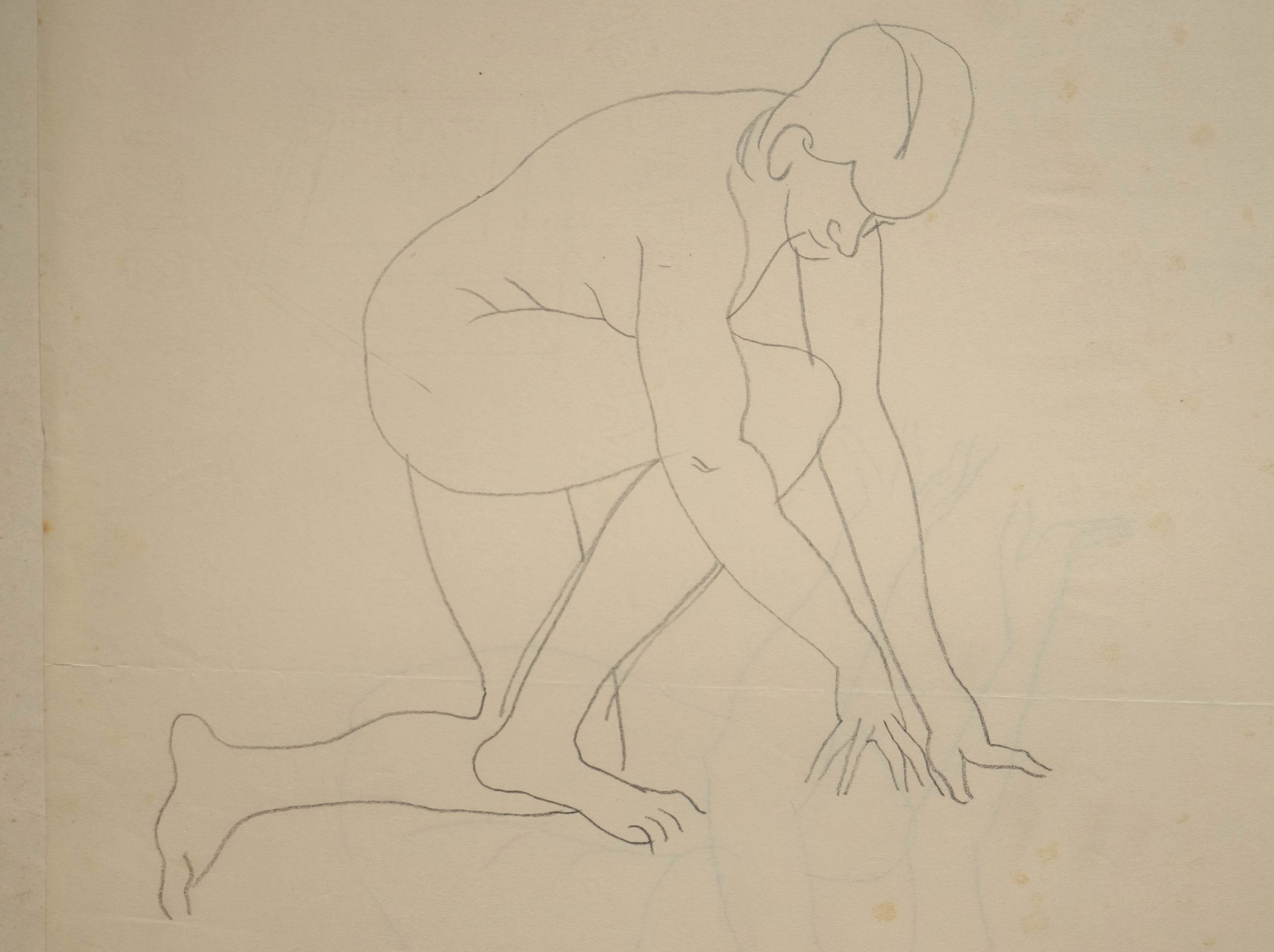LifeDrawing_16_Figure-kneeling-on-one-knee