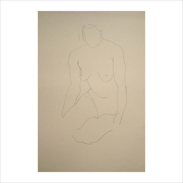Seated figure 3 quick pose