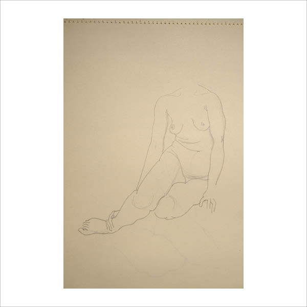 Seated figure 5