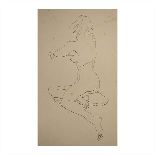 Seated figure 8