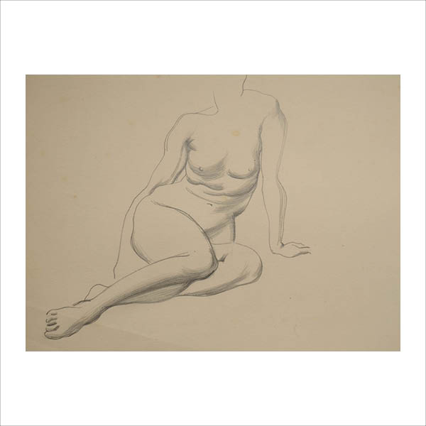 Seated figure 9