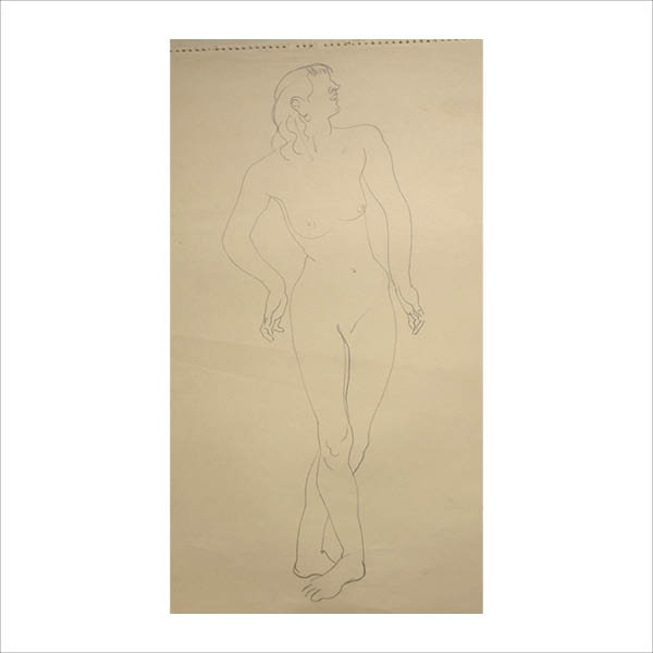 Figure standing pose1