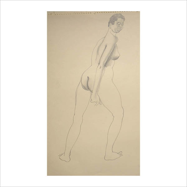 Figure standing pose 2