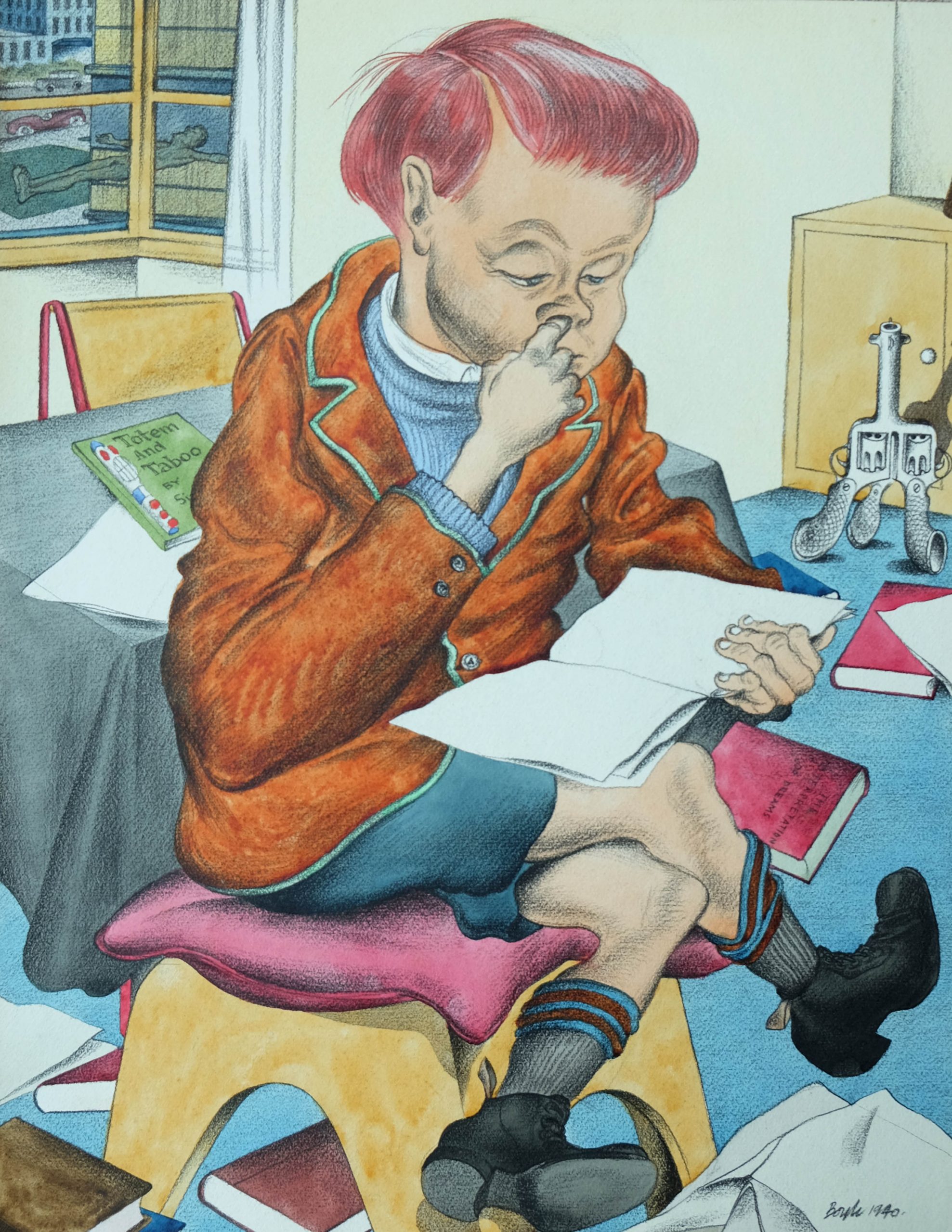 1940_7_Boy-Reading