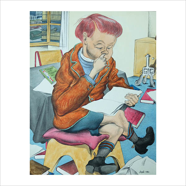 Boy Reading