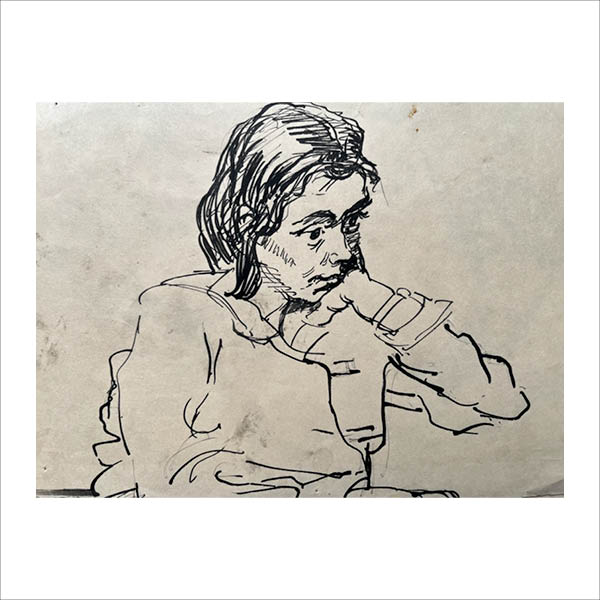 Thoughtful young Vera