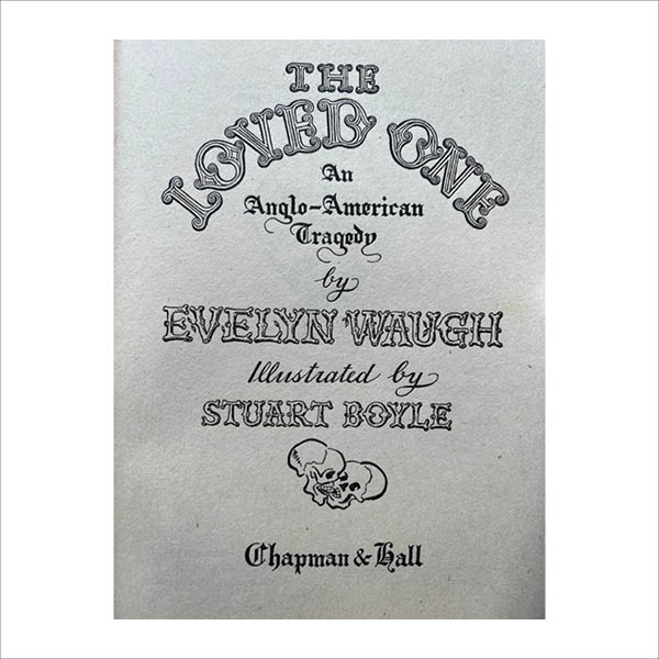 Illustration from The Loved One by Evelyn Waugh