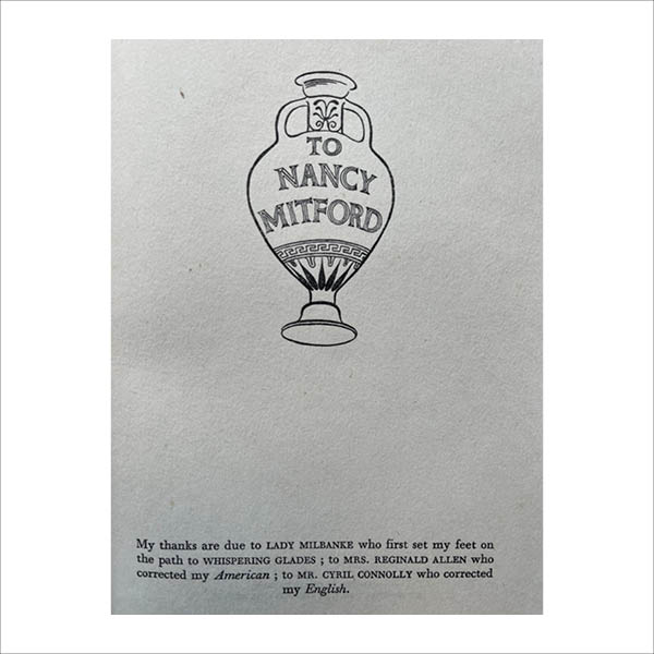 Illustration from The Loved One by Evelyn Waugh