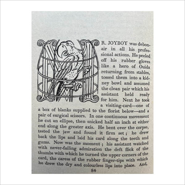 Illustration from The Loved One by Evelyn Waugh