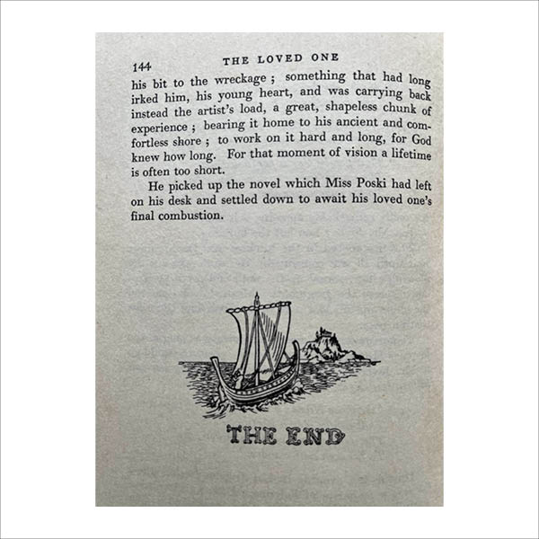 Illustration from The Loved One by Evelyn Waugh