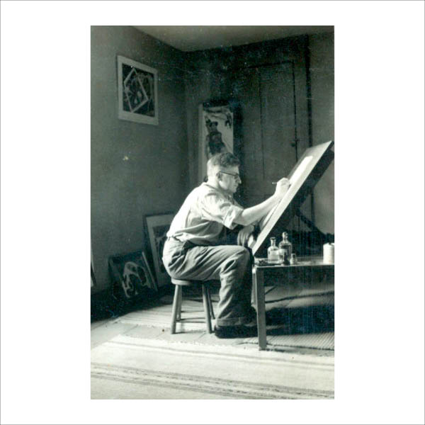 Stuart working