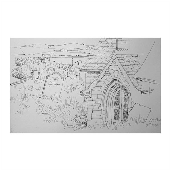 St Enodoc’s Church Cornwall