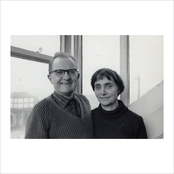 Stuart and Vera in the Gravesend Studio