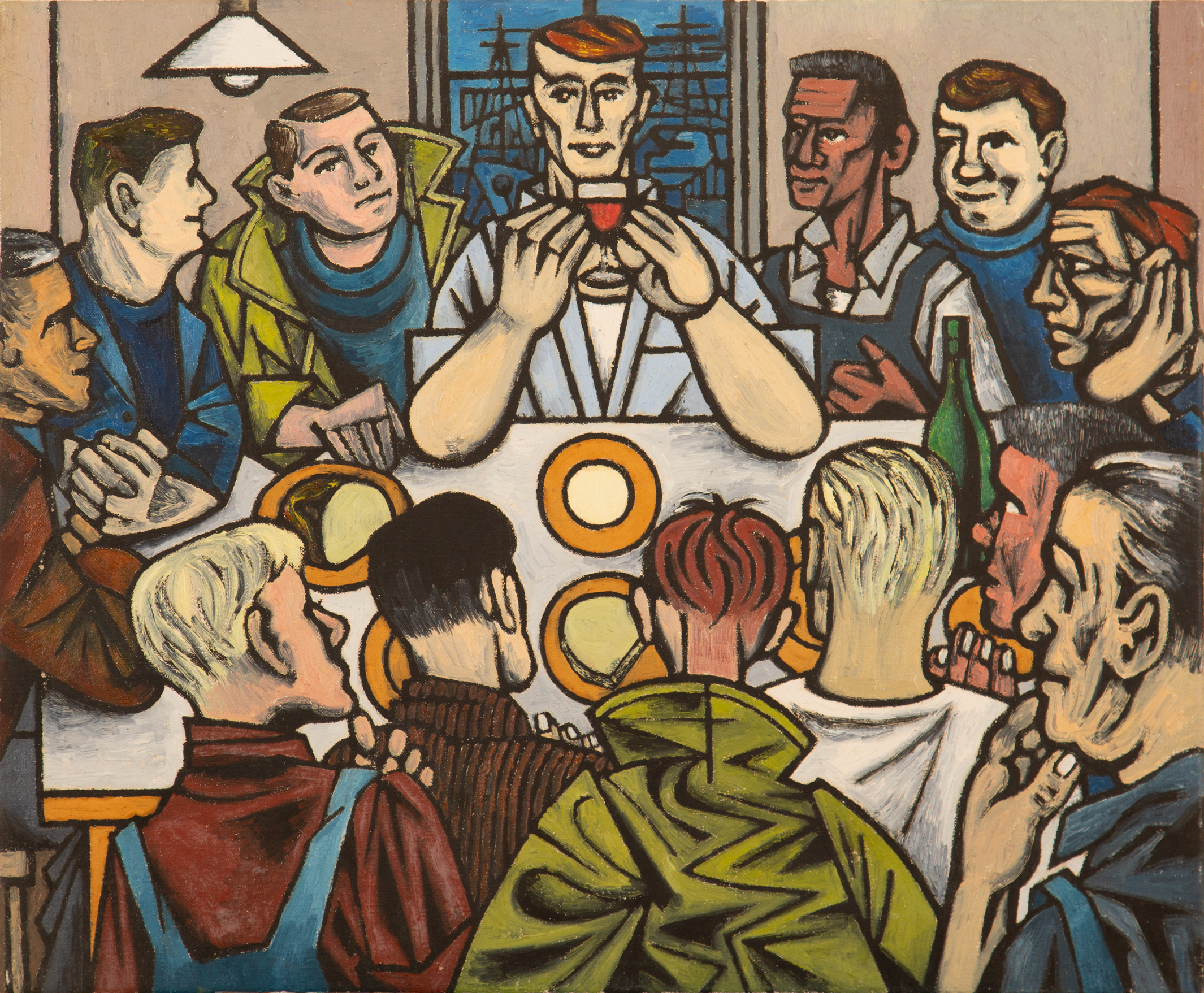 #1950_76_workers last supper gravesend
